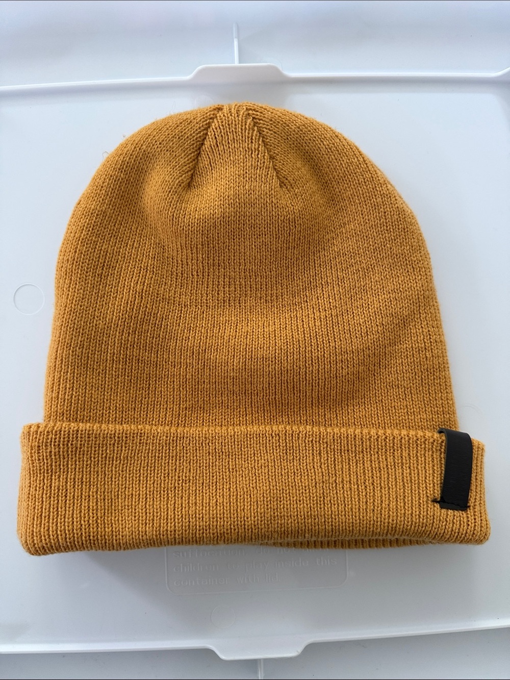 Mammoth Headwear Merino Beanie in Gold